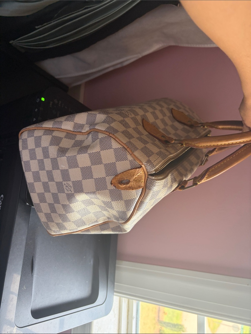 Preloved LV speedy azur size 30 - Picture 2 of 7